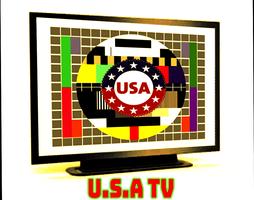 Guide USA TV channels poster