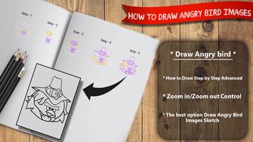 برنامه‌نما Learn To Draw Angry Birds عکس از صفحه