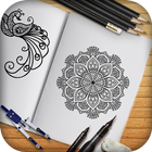 Leran to Draw Mehndi  -  Draw Mehndi Step आइकन