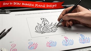 Leran to Draw Mehndi  -  Draw Mehndi Step स्क्रीनशॉट 2