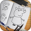 Learn to Draw Peppa & Pig