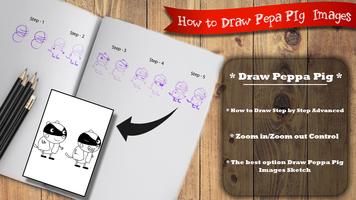 Learn to Draw Peppa & Pig capture d'écran 1