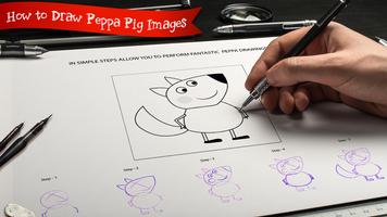 Learn to Draw Peppa & Pig capture d'écran 2