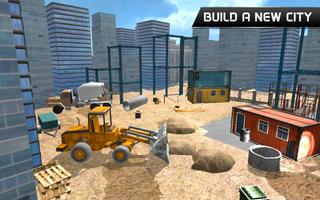 Construction Truck 3D capture d'écran 1