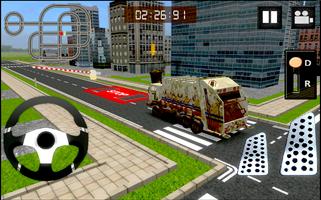 Garbage Truck Driver 3D Ekran Görüntüsü 2