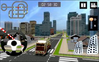 3 Schermata Garbage Truck Driver 3D