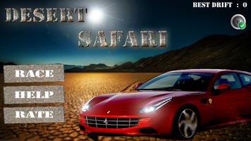Car Racing 3D - Desert Safari Affiche