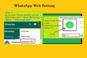 Tutorial Chatting Whatsapp web постер