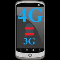 Use 4G sim in 3G phone VoLTE poster