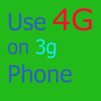 پوستر Use 4g on 3g phone guide