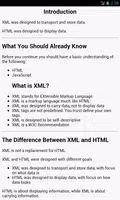 XML Tutorial screenshot 1