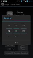 Ringer Silence Timer ảnh chụp màn hình 1