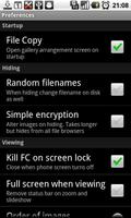 Gallery Security Lock FREE captura de pantalla 3