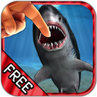 Shark Fingers 3D Aquarium FREE icon