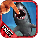 Shark Fingers 3D Aquarium FREE 圖標