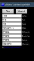 Distance Conversion Calculator Affiche