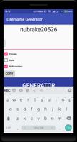 Username Generator screenshot 1