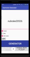 Username Generator تصوير الشاشة 3