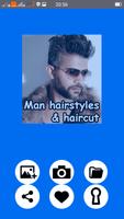 Men hairstyles & haircut Affiche