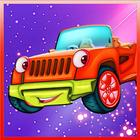 Mini Toon Car Racer:Kids Game ícone