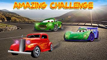 Mini Toon Car Racer:Kids Game imagem de tela 1