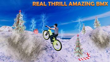 MTB Downhill BMX Snow Racing Stunts 3D screenshot 3