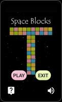 Space Blocks - Free Plakat
