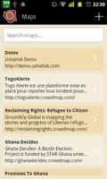 Ushahidi Mobile App (Unreleased) اسکرین شاٹ 1