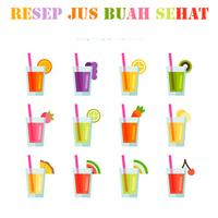 resep jus buah sehat Affiche