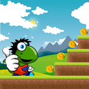 bouncy bill : dinosaur jungle APK