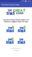 The Sims Cheats Affiche