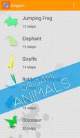 How to Make Origami Animals Affiche