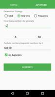 Random number generator - Coin Dice ảnh chụp màn hình 2