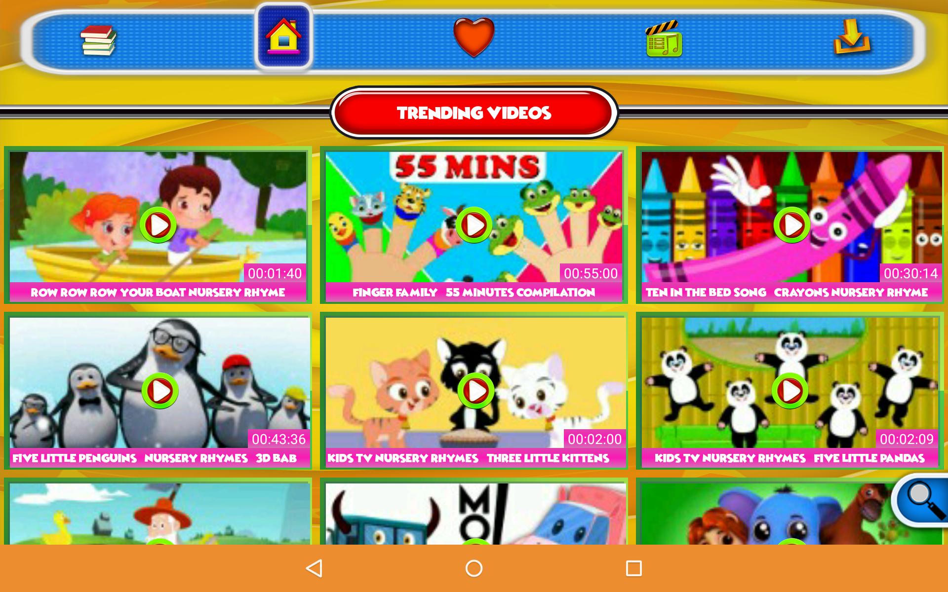 Kids Abc Tv Nursery Rhymes For Android Apk Download - roblox videos for kids abc