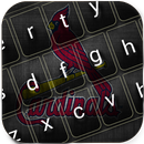 Arizona Cardinal Keyboard Theme aplikacja