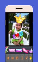 Cute Photo Stickers Effects capture d'écran 1