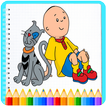 Caillou Coloring Pages