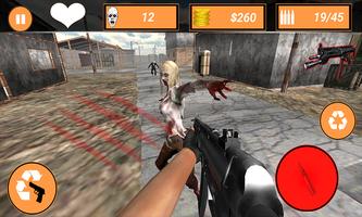 Zombie Huntsman: Deadly Zombie Infection 2018 スクリーンショット 1