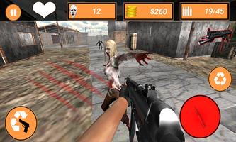 Zombie Huntsman: Deadly Zombie Infection 2018 اسکرین شاٹ 1