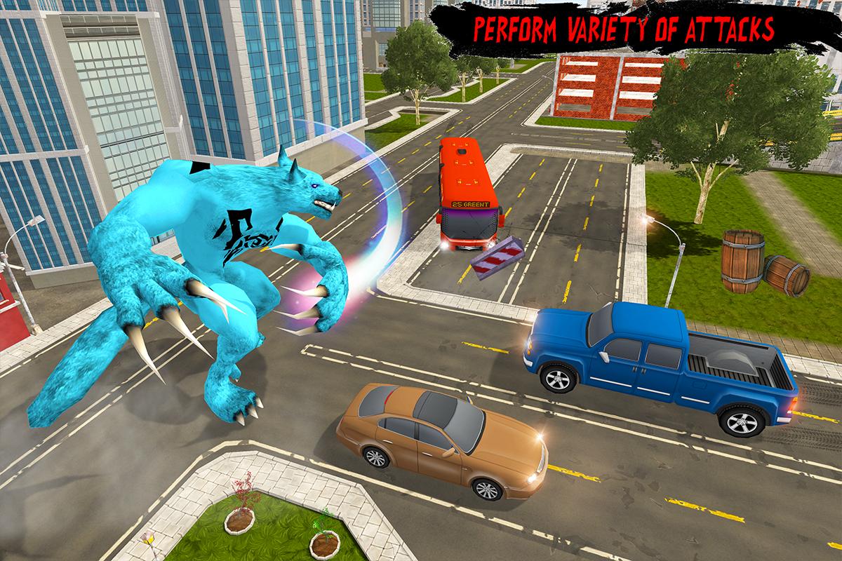 Angry Werewolf City Rampage 2018 For Android Apk Download - roblox soy un hombre lobo night of the werewolf