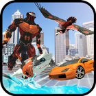 Tetra Shark Robot Transform Eagle Car icon