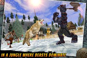 Ultimate Wild Wolf Vs Ugly Monsters poster