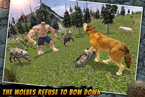 Ultimate Wild Wolf Vs Ugly Monsters screenshot 2