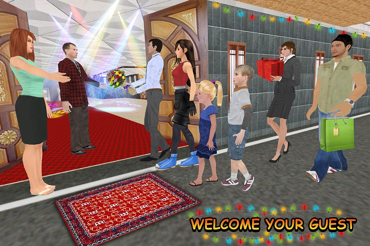 Virtual Happy Family House Party For Android Apk Download - roblox house party where is the key