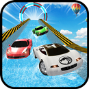 Water Slide Sports Cars Extreme Stunts aplikacja