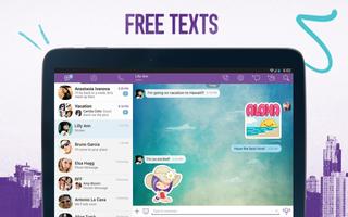 Viber- Free Messages and Calls Cartaz