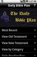 Daily Bible Plan Pro Affiche