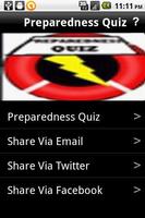 Preparedness Quiz poster