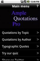 Quotations Pro-poster