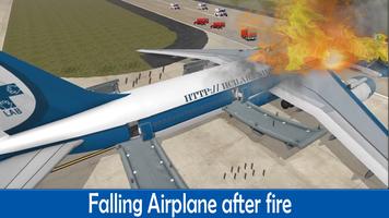 Airplane Crash Rescue 3D 🛬 Affiche